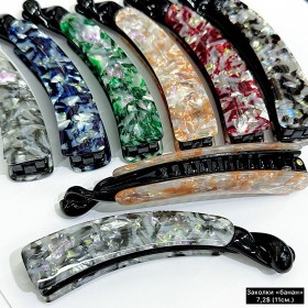 Заколка 00742 «банан» Ціна за 12 штук. Розмір 11см.